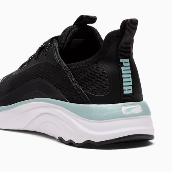 Tenis de running para mujer Sophia Vital SoftRide, PUMA Black-Modern Mint, extralarge